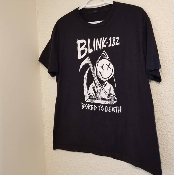 blink 182 bored to death shirt